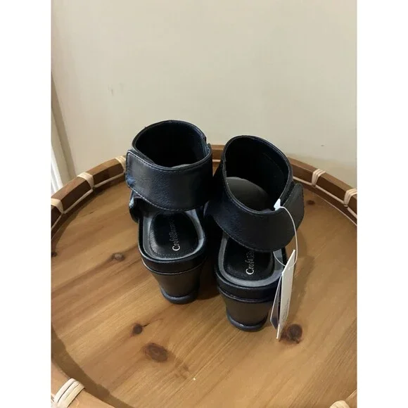 Croft & Barrow Women's Ortholite Size 8M Open Toe Bootie BLACK NEW - Picture 3 of 6